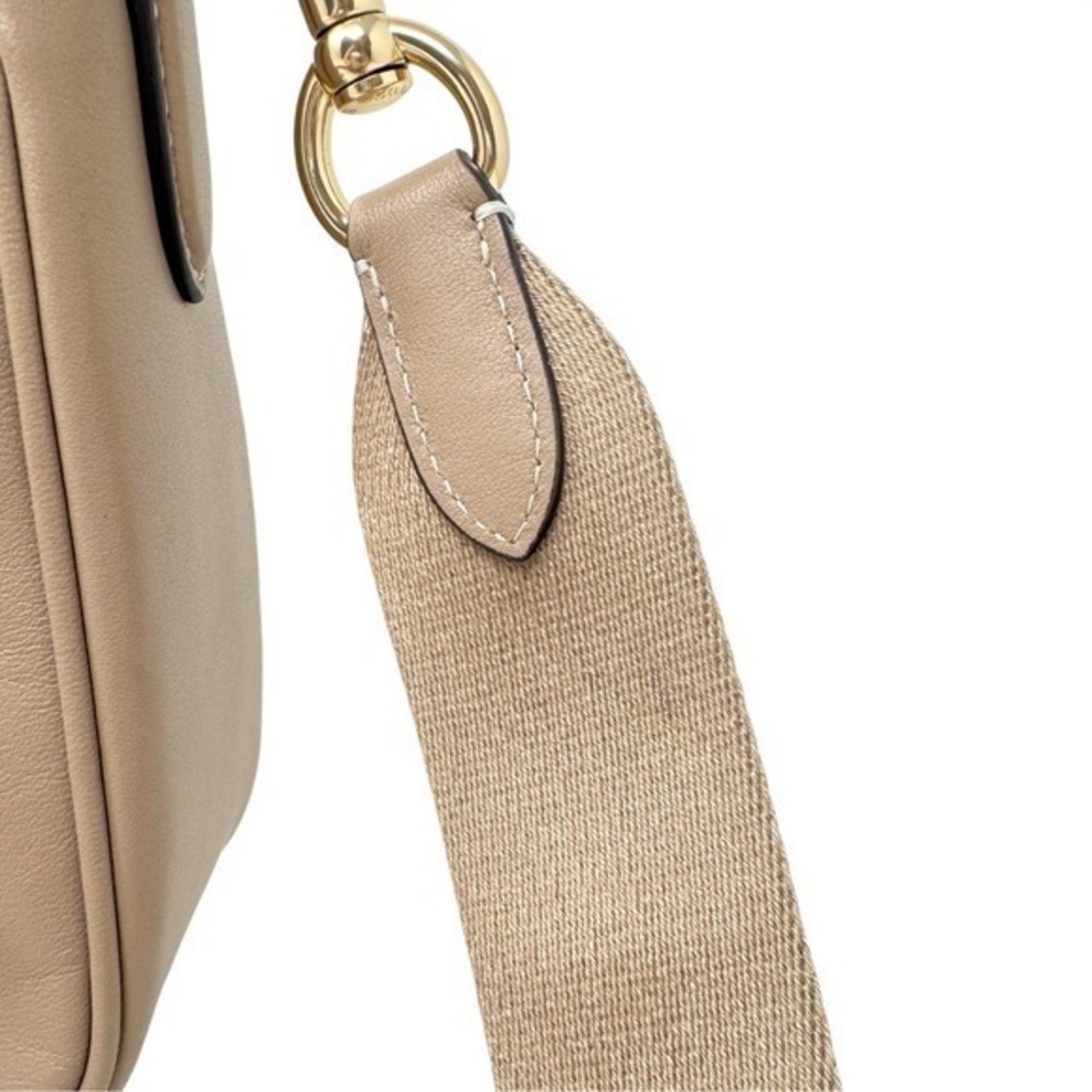 Coach Amelia Saddle Bag Signature Canvas Crossbody Dark Natural Multi Gold NWT - Picture 12 of 12